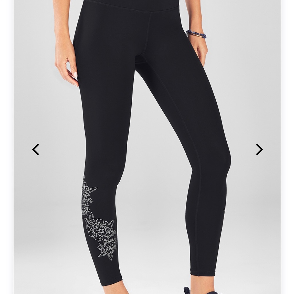Mid-Rise Reflective Powerlite 7/8 leggings